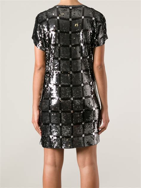 michael kors sequin coat|Michael Kors concealed zip dresses.